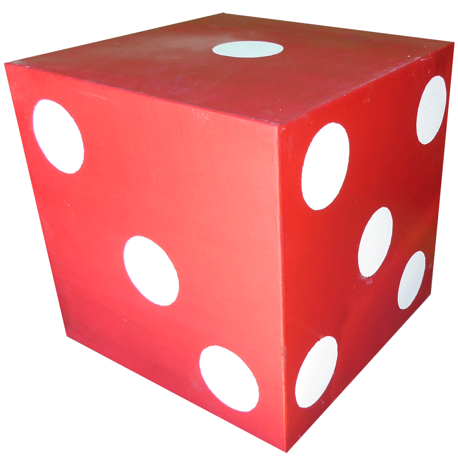 dice clipart red dice