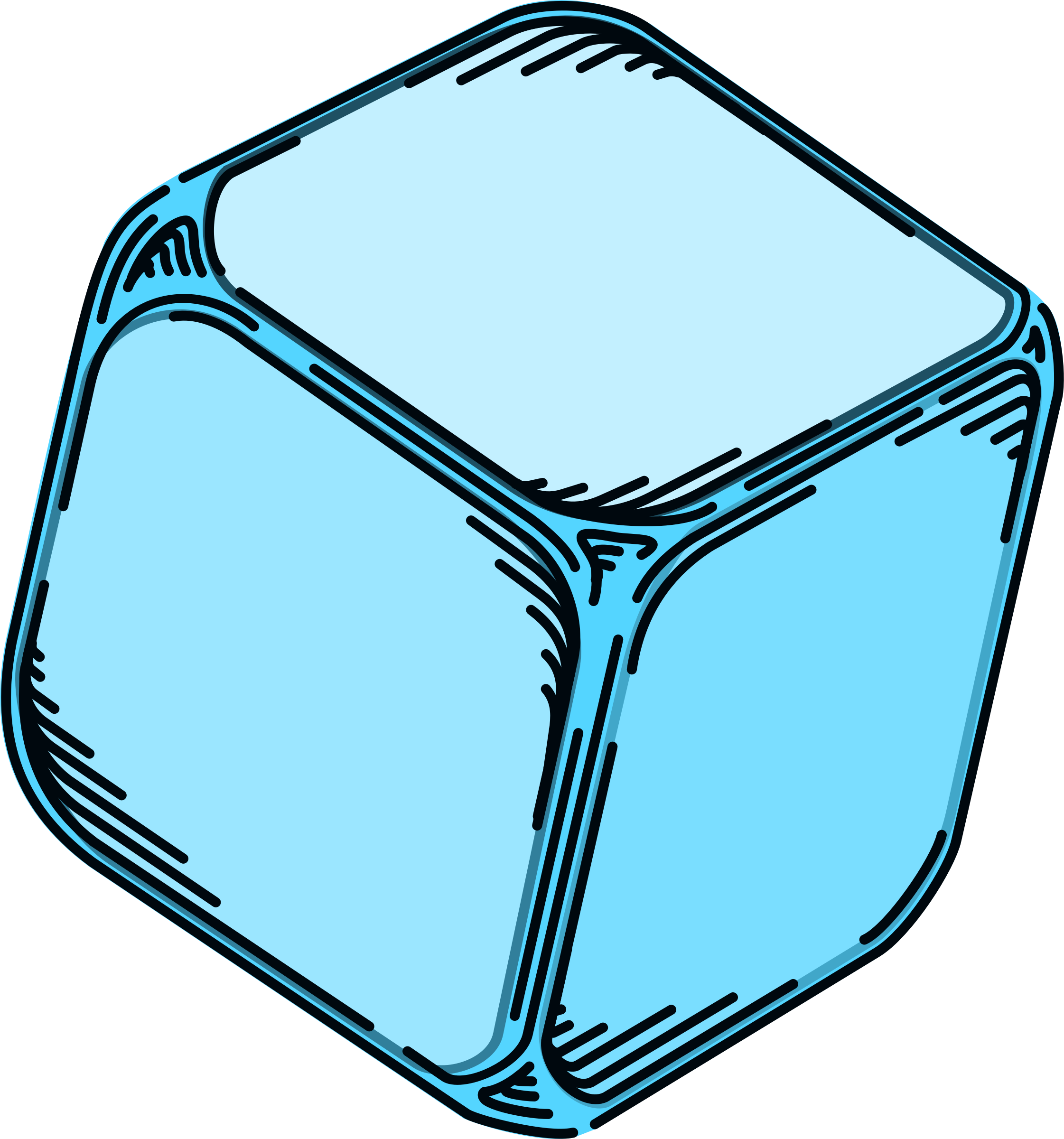 dice clipart teal