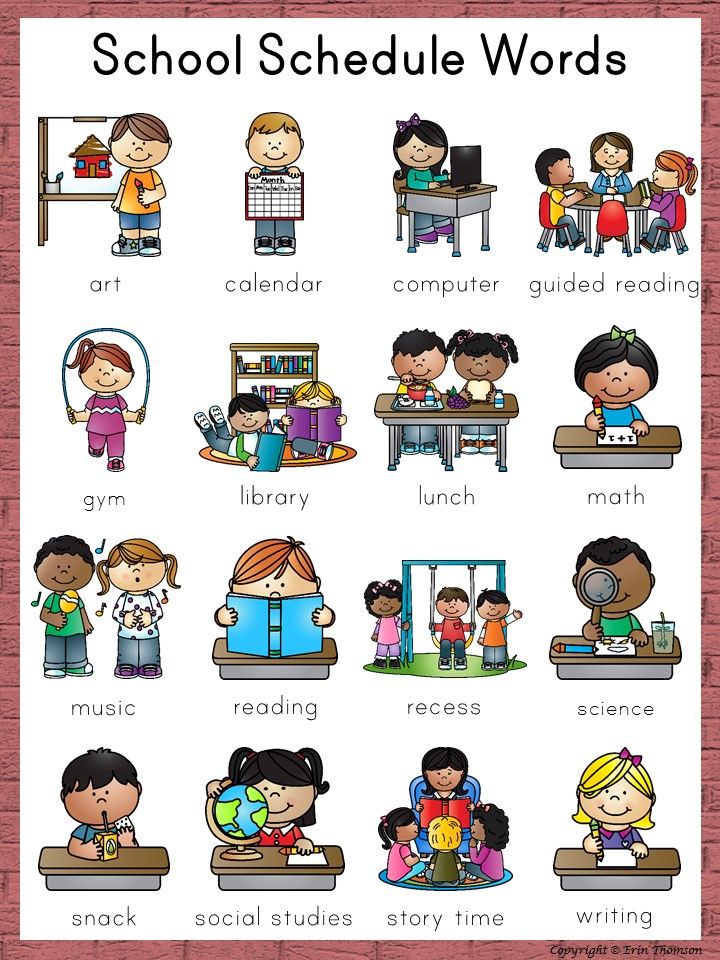Dictionary clipart educational. Writing center word list