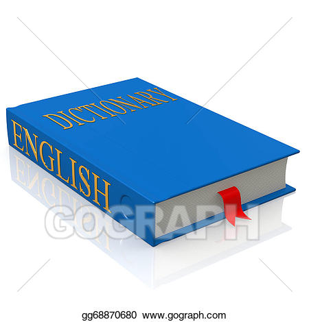 dictionary clipart english dictionary