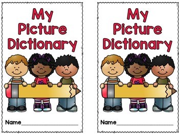 dictionary clipart preschooler
