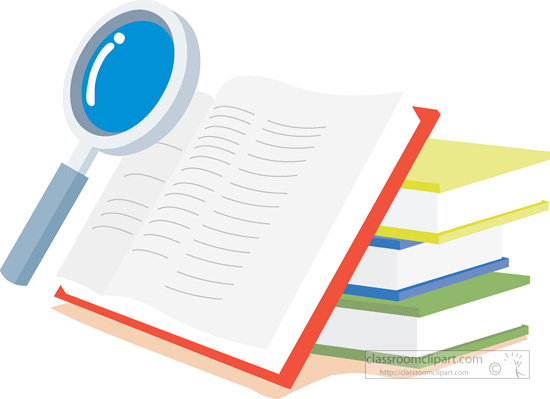 notebook clipart research book
