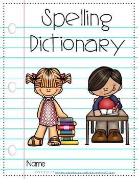spelling clipart dictionary