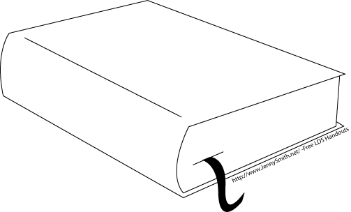 dictionary clipart thick book
