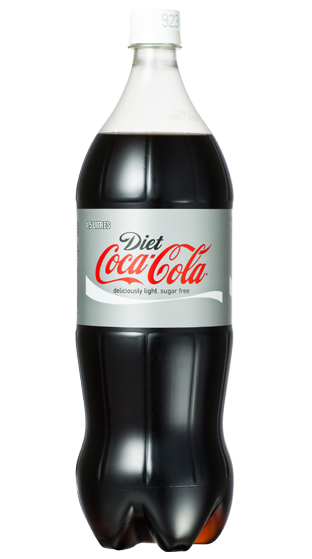 Diet coke bottle png