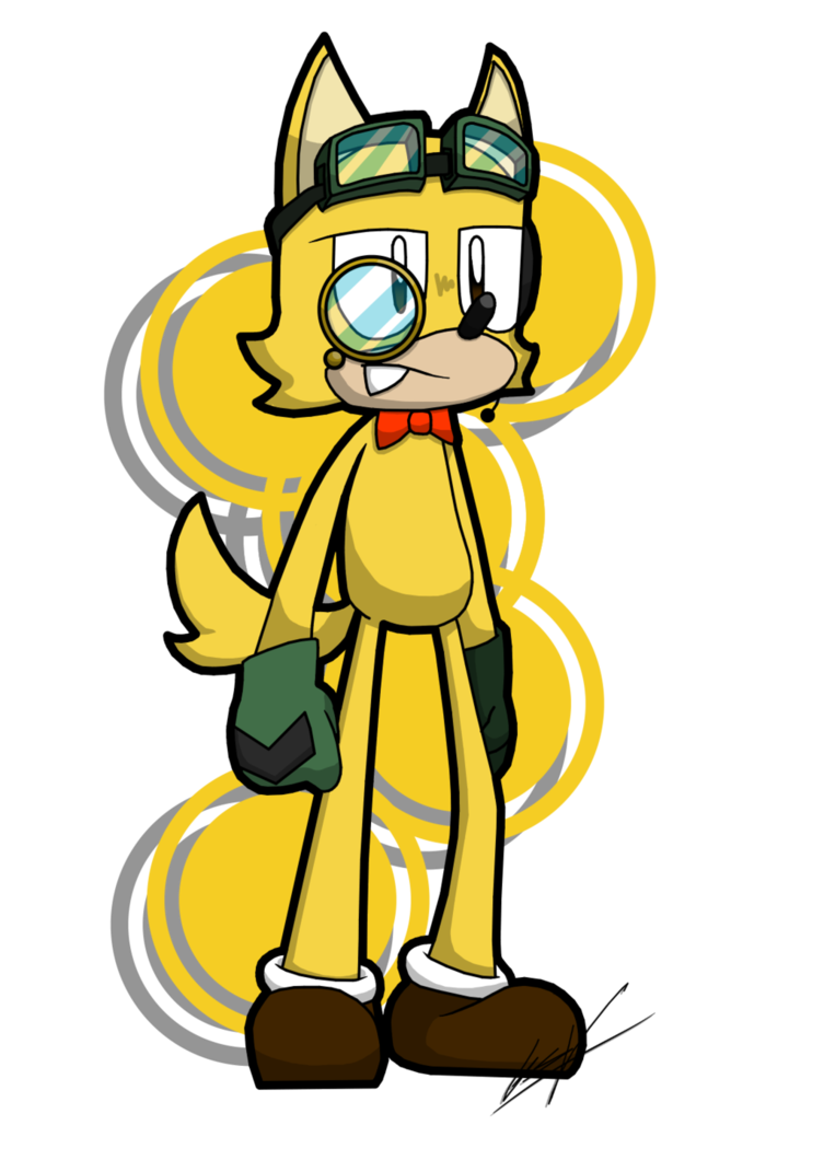Dime clipart tail. Sonic forces oc sherwood