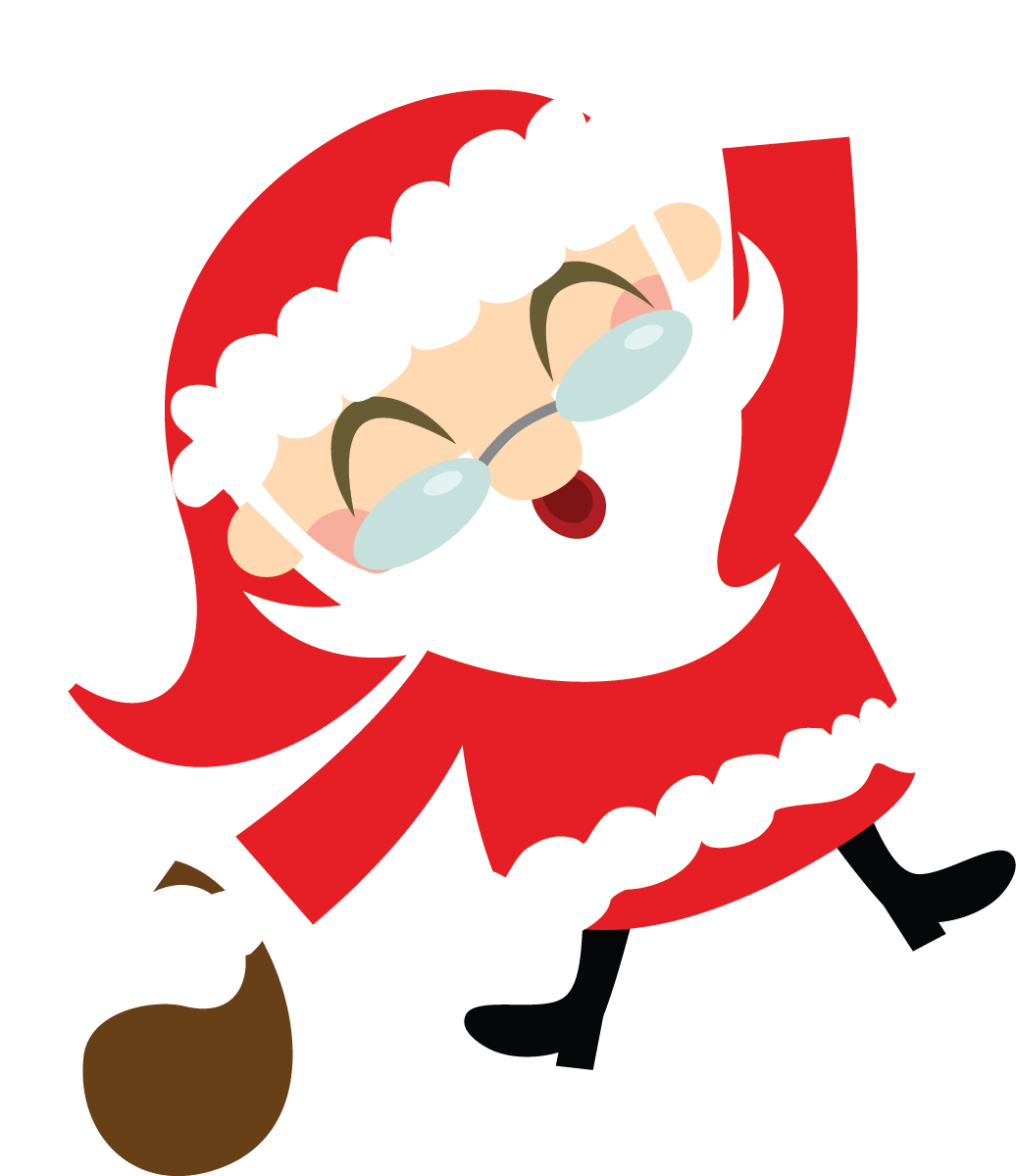 Exercising clipart christmas. Holiday meal clip art