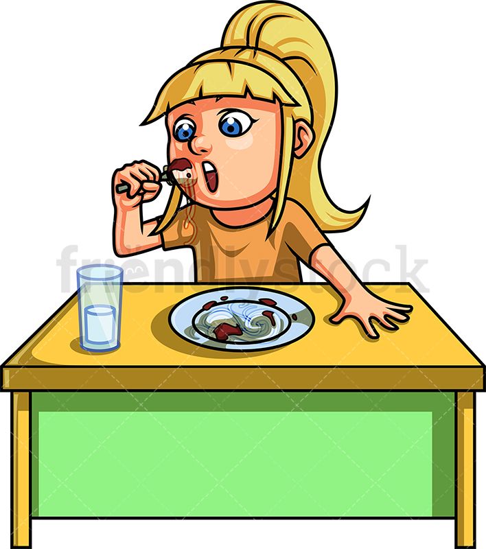 diner clipart human eating