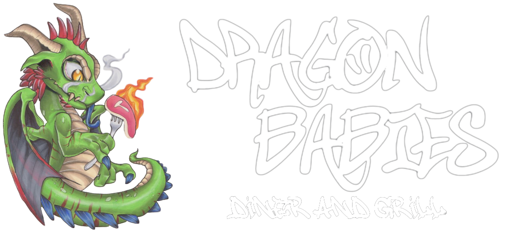 Milkshake clipart diner. Dragon babies and grill