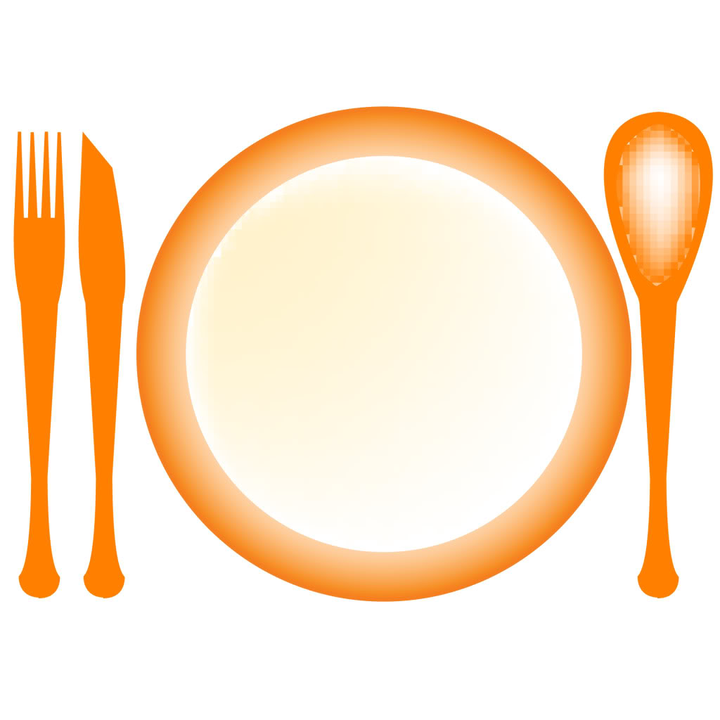 plate clipart colorful plate