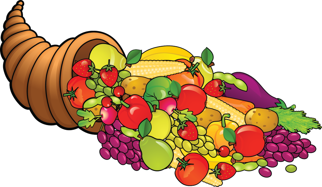 Turkey dinner black and. Grapes clipart ten