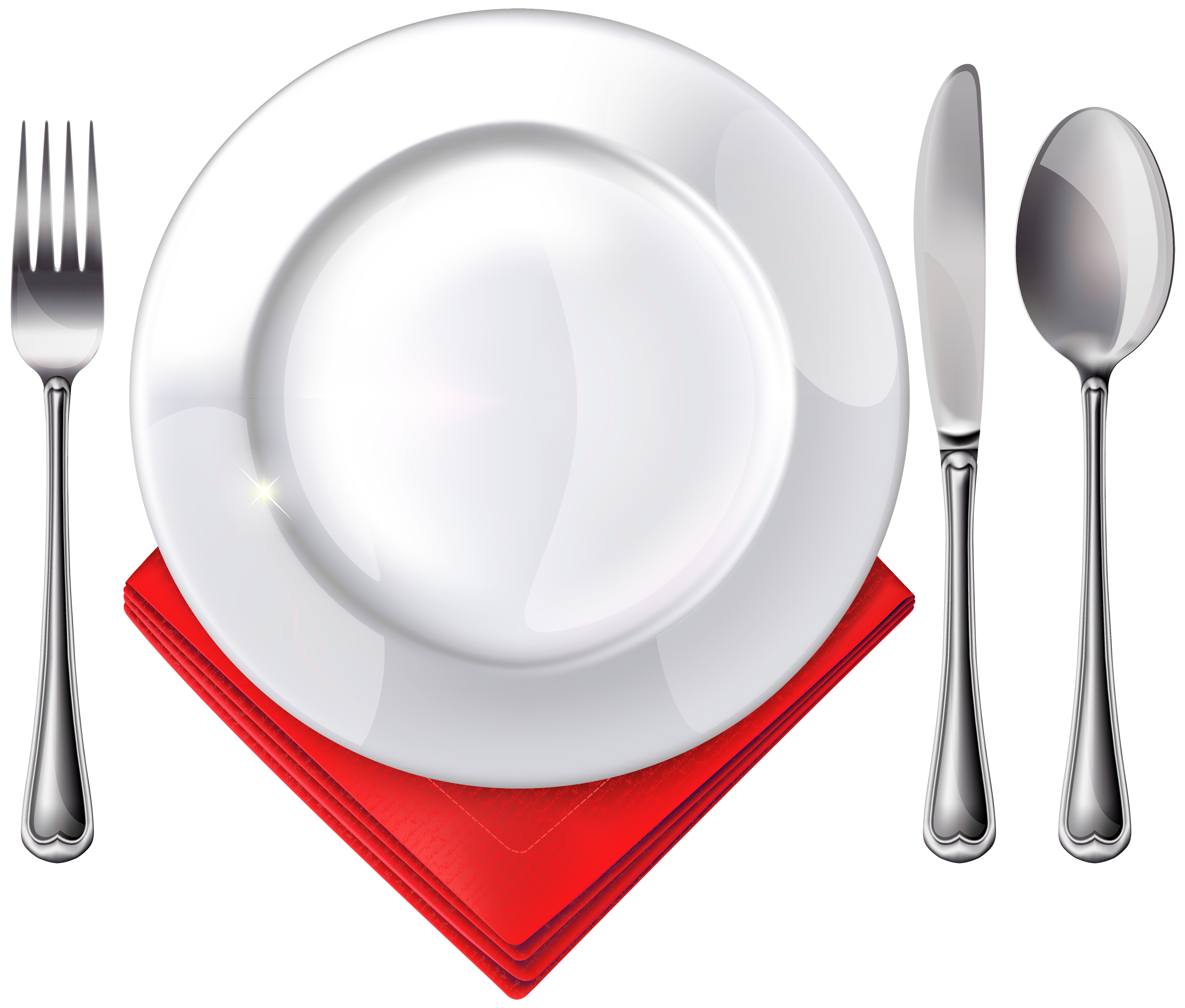  collection of fork. Dishes clipart plate silverware
