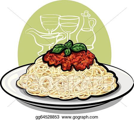 dinner clipart spaghetti bolognese