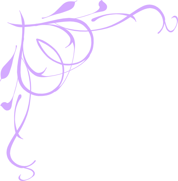 purple clipart scroll