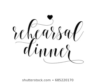 dinner clipart wedding