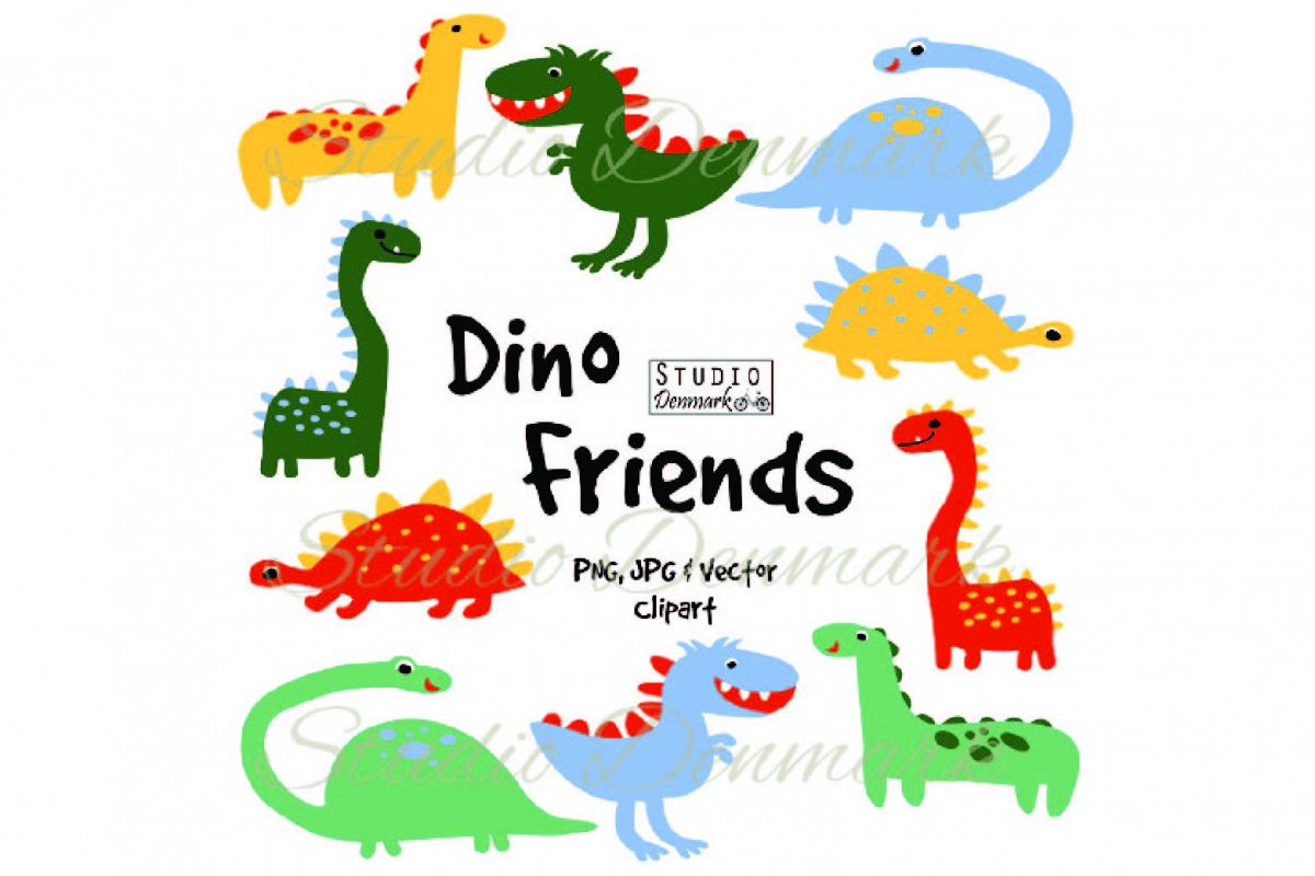 dinosaur clipart friend