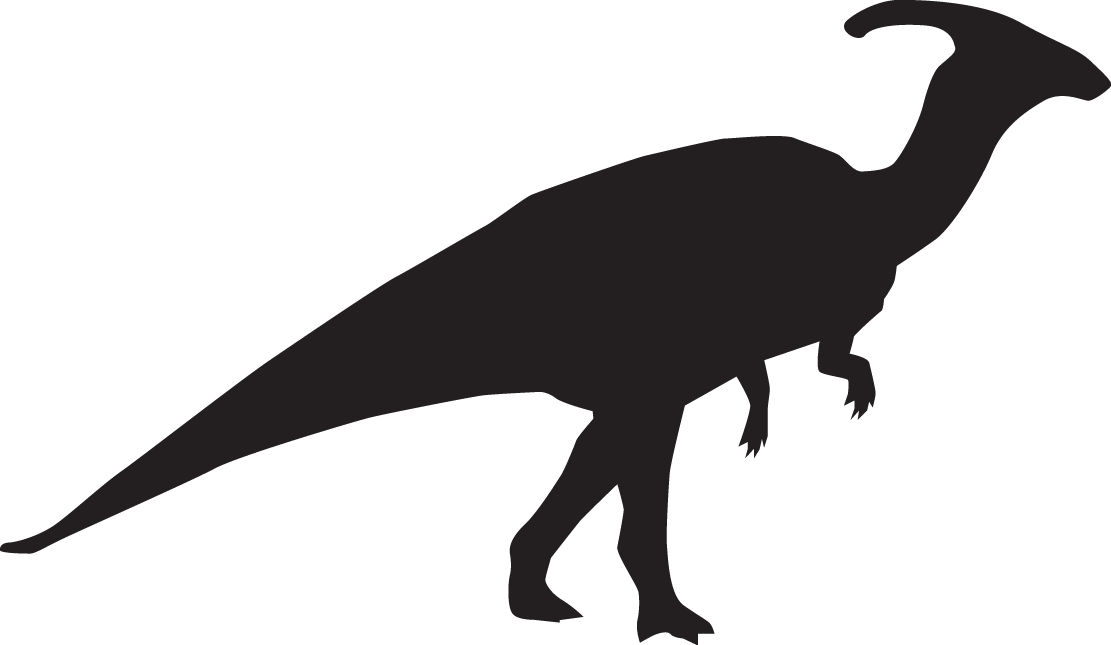 dinosaur clipart parasaurolophus