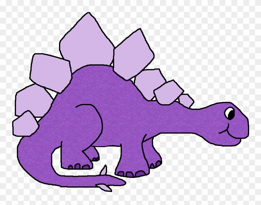 dinosaurs clipart purple