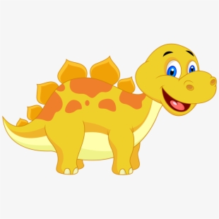 dinosaurs clipart yellow