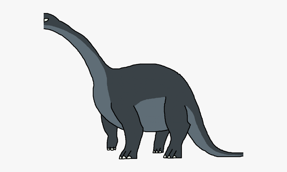 Long neck . Dinosaurs clipart dinosaur land