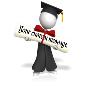 diploma clipart animated