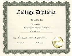 diploma clipart blank