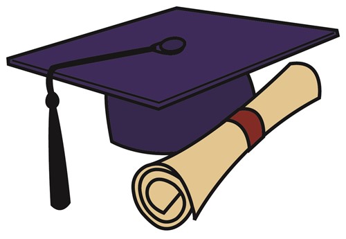 diploma clipart middle school graduation