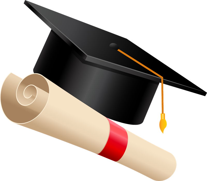  collection of graduation. Student clipart hat