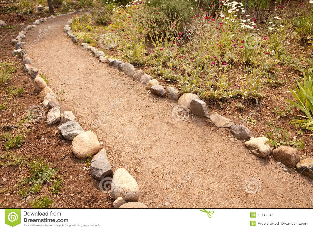 trail clipart garden pathway