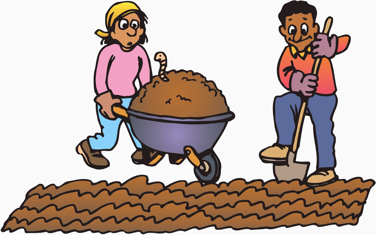 dirt clipart dig hole