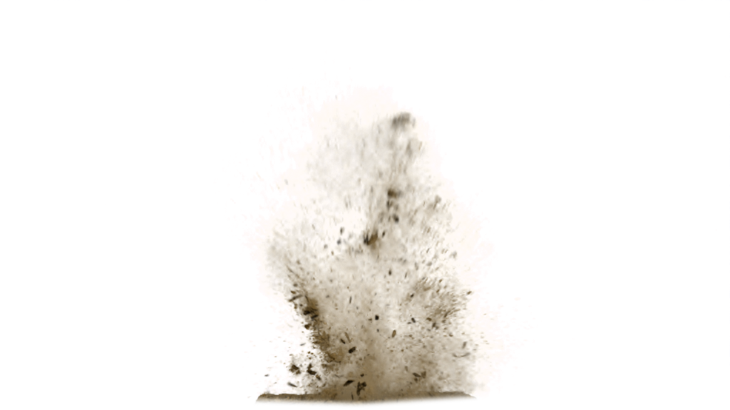 Dirt clipart explosion. Sand png image purepng