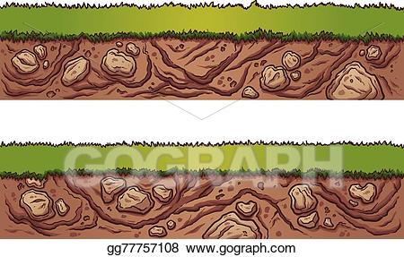 dirt clipart grass