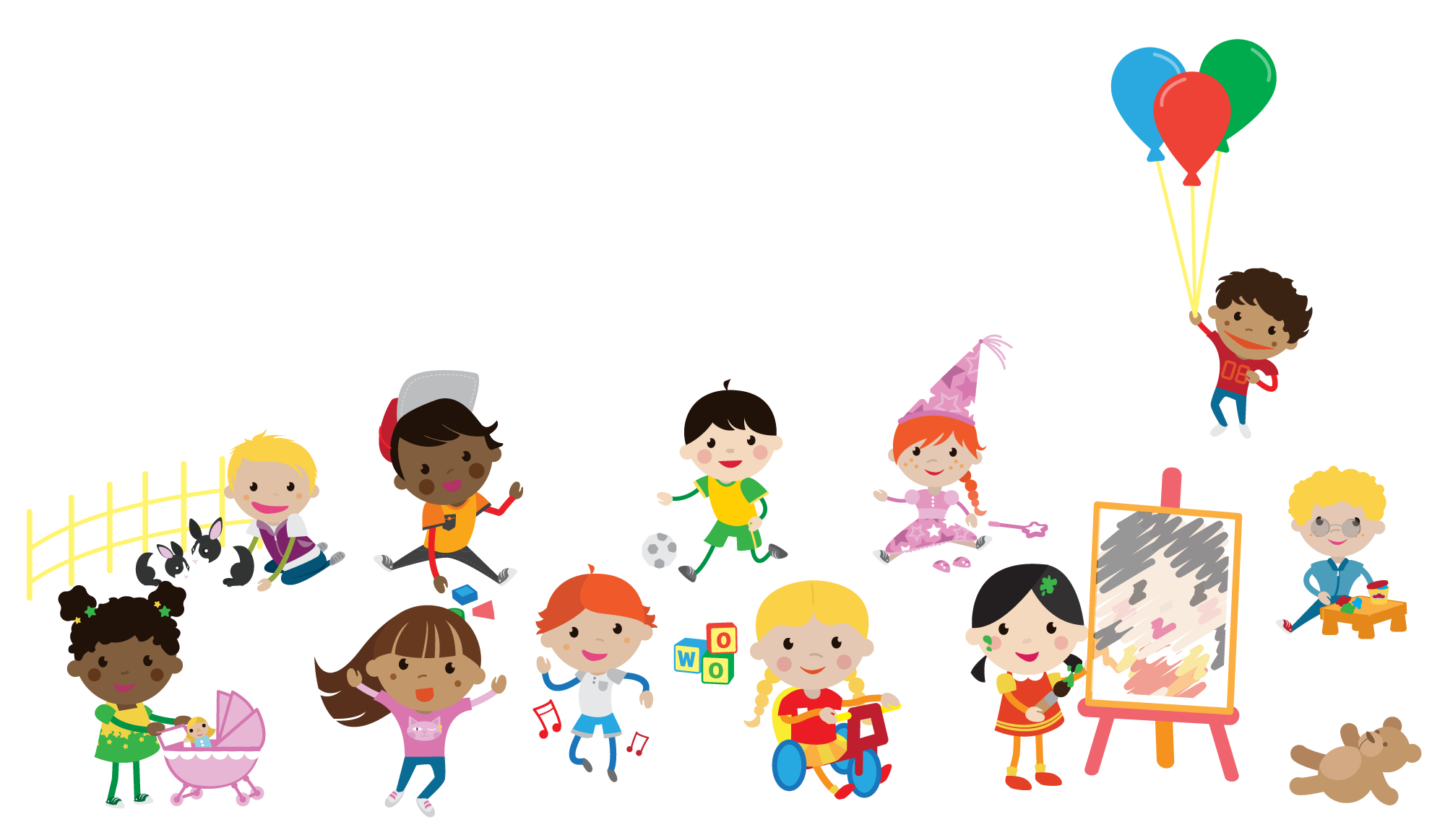 disco clipart childrens