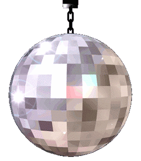 disco clipart moving