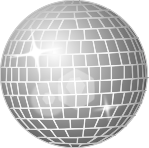 disco clipart new year ball