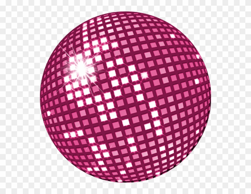 disco clipart pink