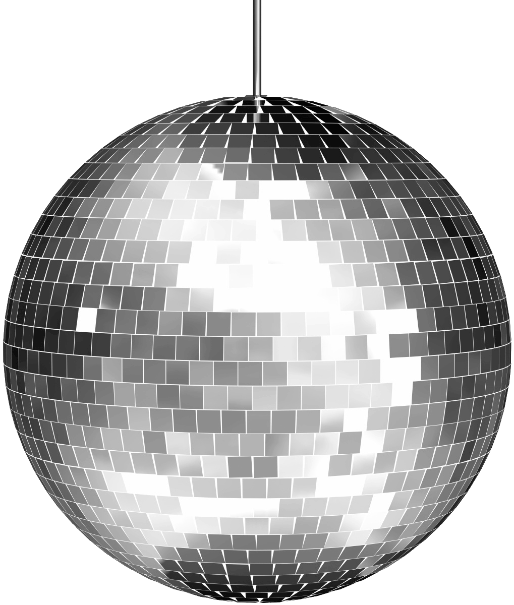 disco clipart sparkling