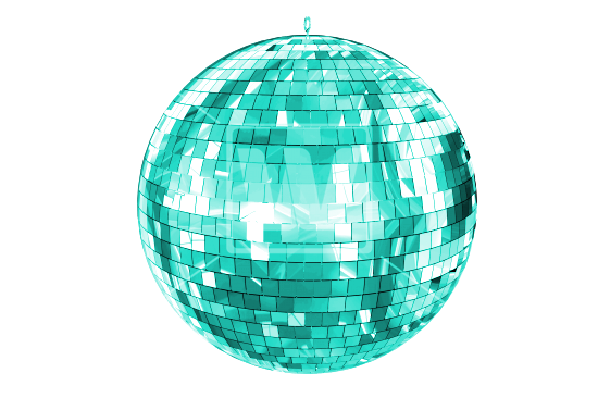 Use these ball vector. Disco clipart teal