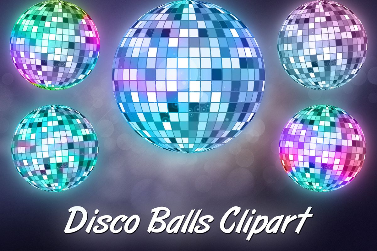 Disco clipart teal. Lights unicorn party 