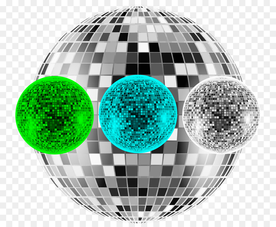 Ball circle globe transparent. Disco clipart teal