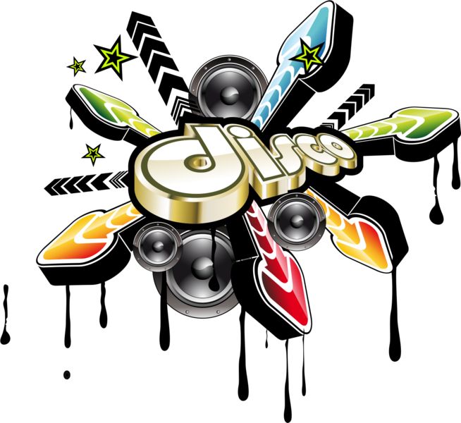 disco clipart vector