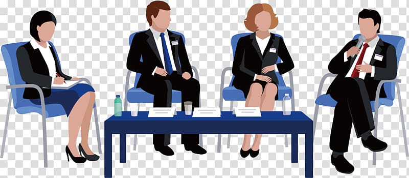 discussion clipart formal meeting