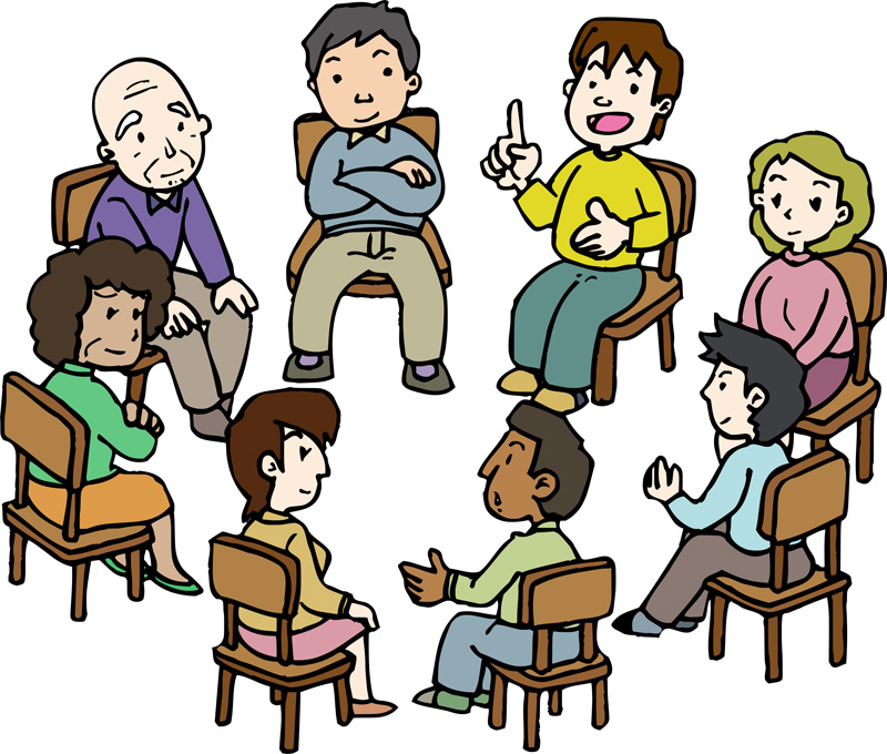 discussion clipart group debate