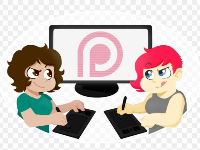 Discussion clipart pair. Free download clip art