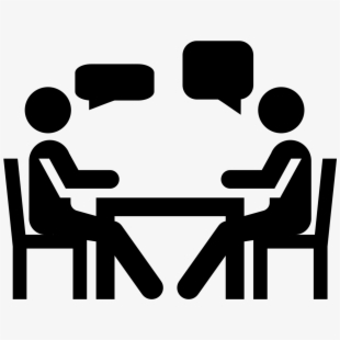 discussion clipart partner discussion