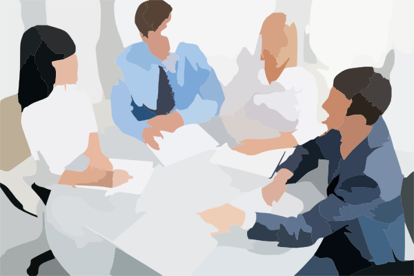 discussion clipart round table