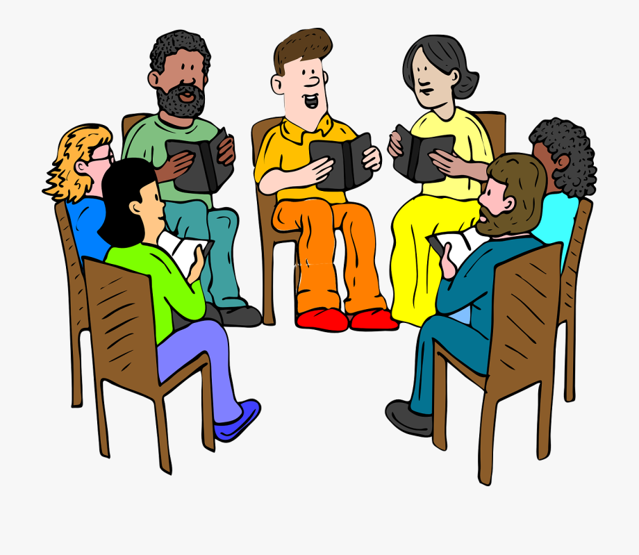 Discussion dispute of people. Group clipart social group