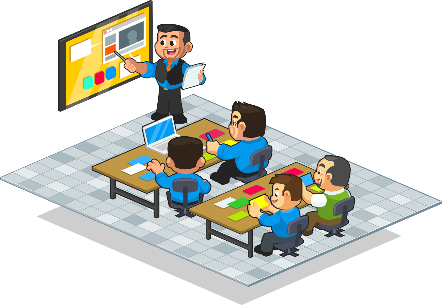 discussion clipart training room