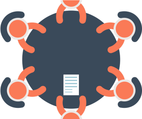 Meeting organizational communication focus. Discussion clipart transparent