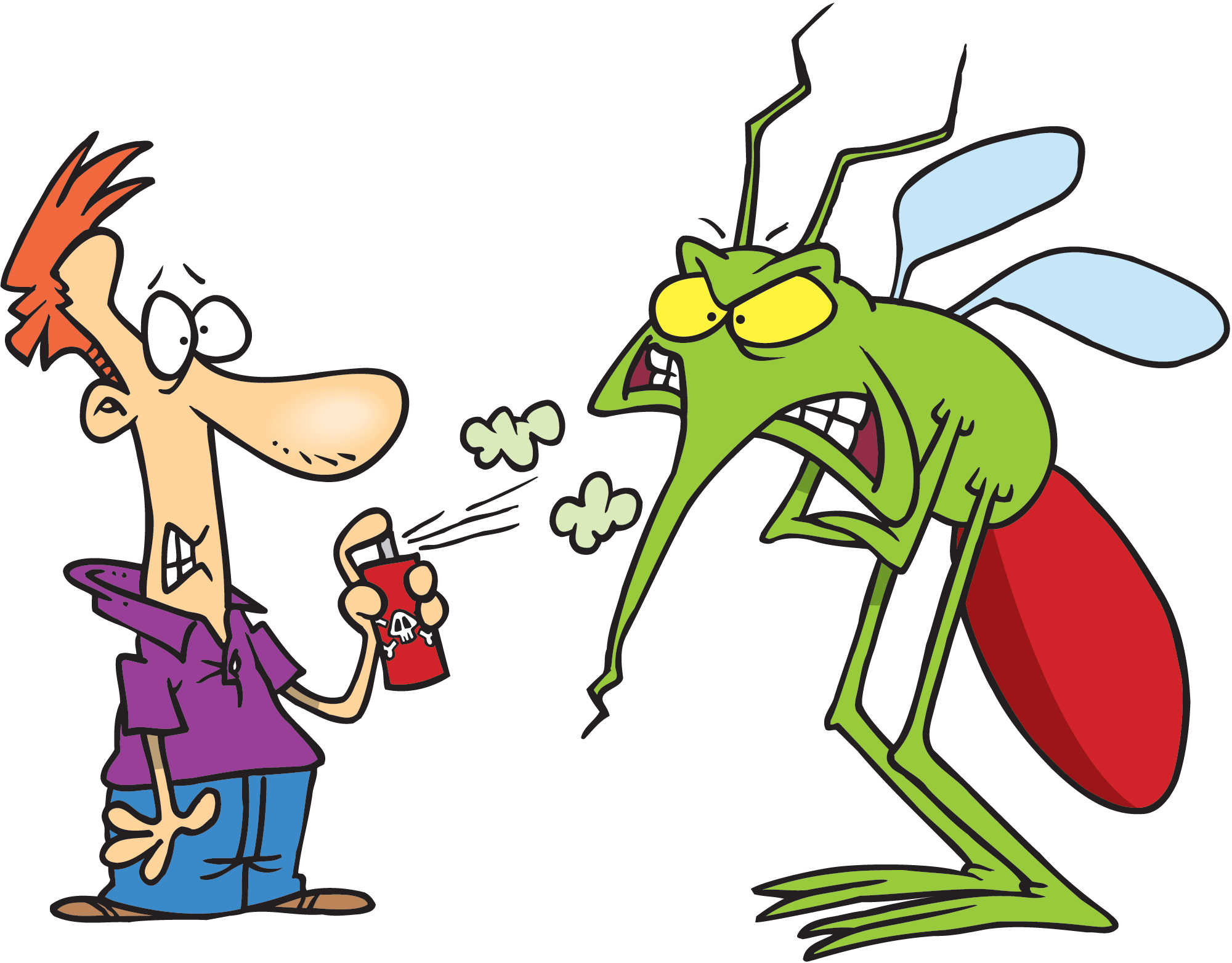 Disease clipart dengue fever. Buzz off you pesky